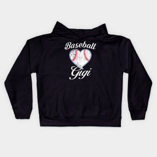 Baseball Gigi Shirt Funny Mothers Day Gifts Mom Kids Hoodie